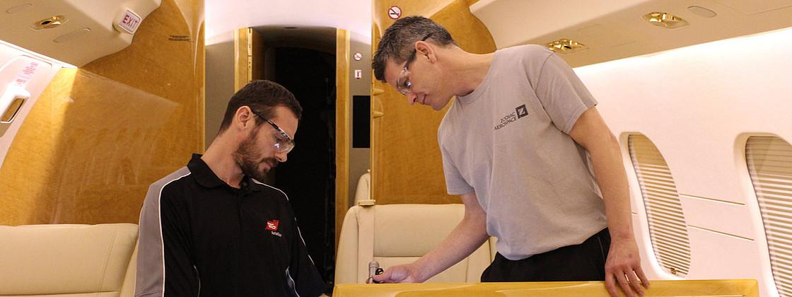 TAG Aviation Farnborough Maintenance Services Expands its Business Aircraft Interiors Offering