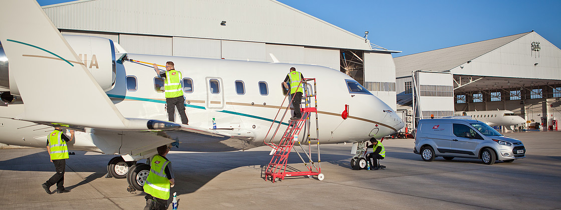 TAG Aviation’s Farnborough Maintenance Services Now Offers Ramp Aircraft Cleaning and Detailing Services